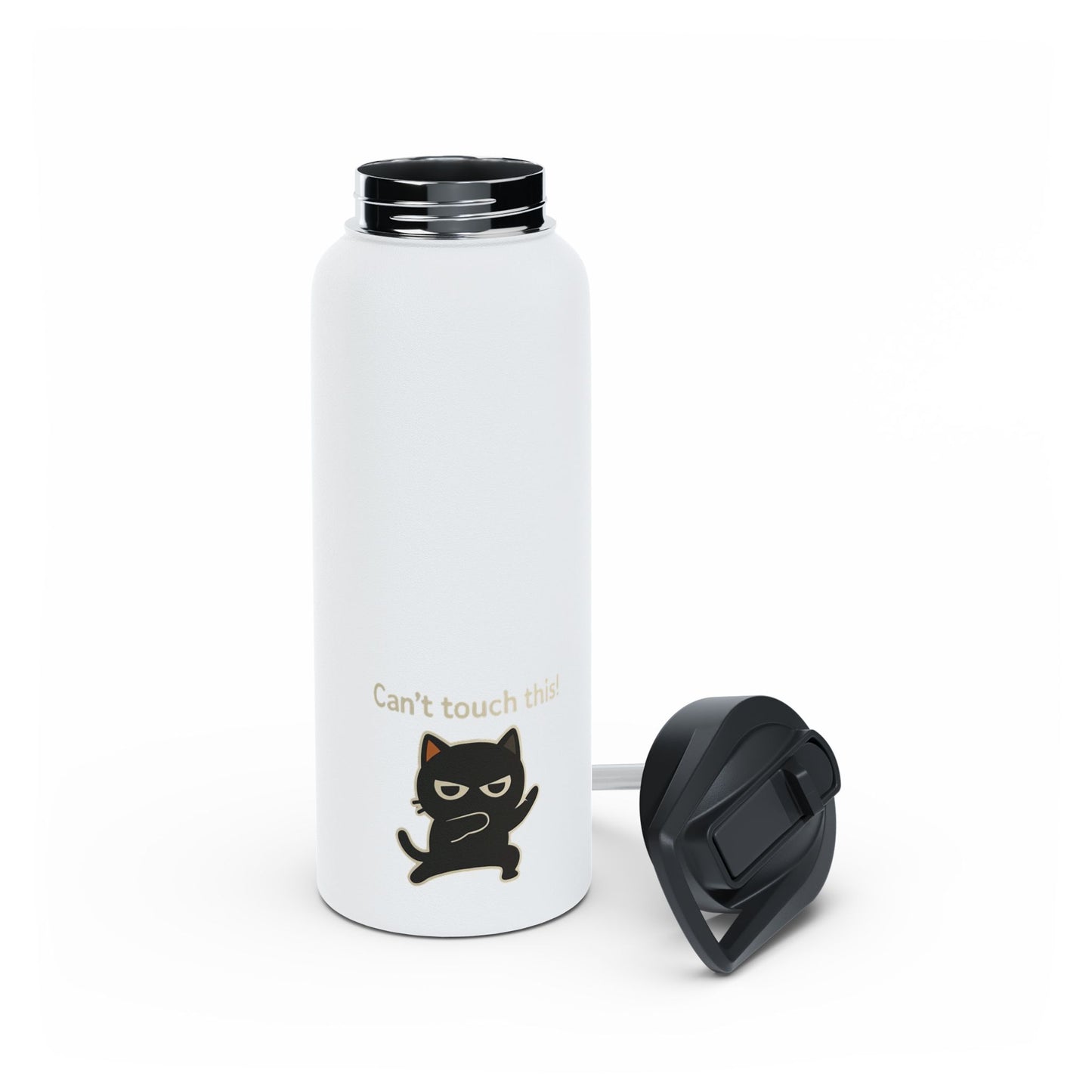 "Can't Touch This" Sassy Cat 32oz Insulated Tumbler | Mochipaws Edition™