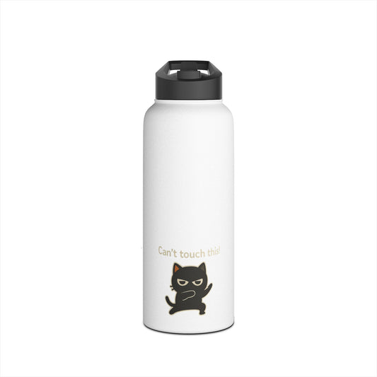 "Can't Touch This" Sassy Cat 32oz Insulated Tumbler | Mochipaws Edition™