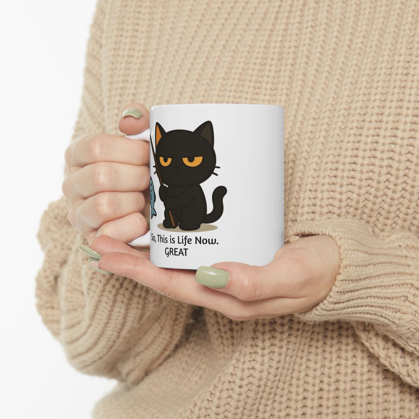 Existential Cat Mug - Shiloh Edition™