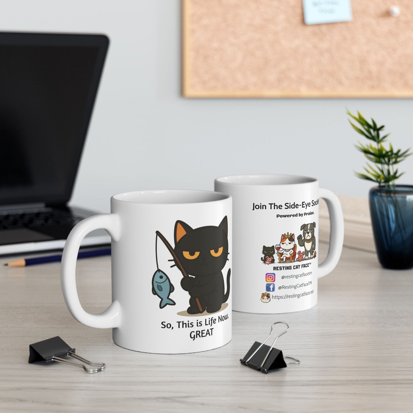 Existential Cat Mug - Shiloh Edition™