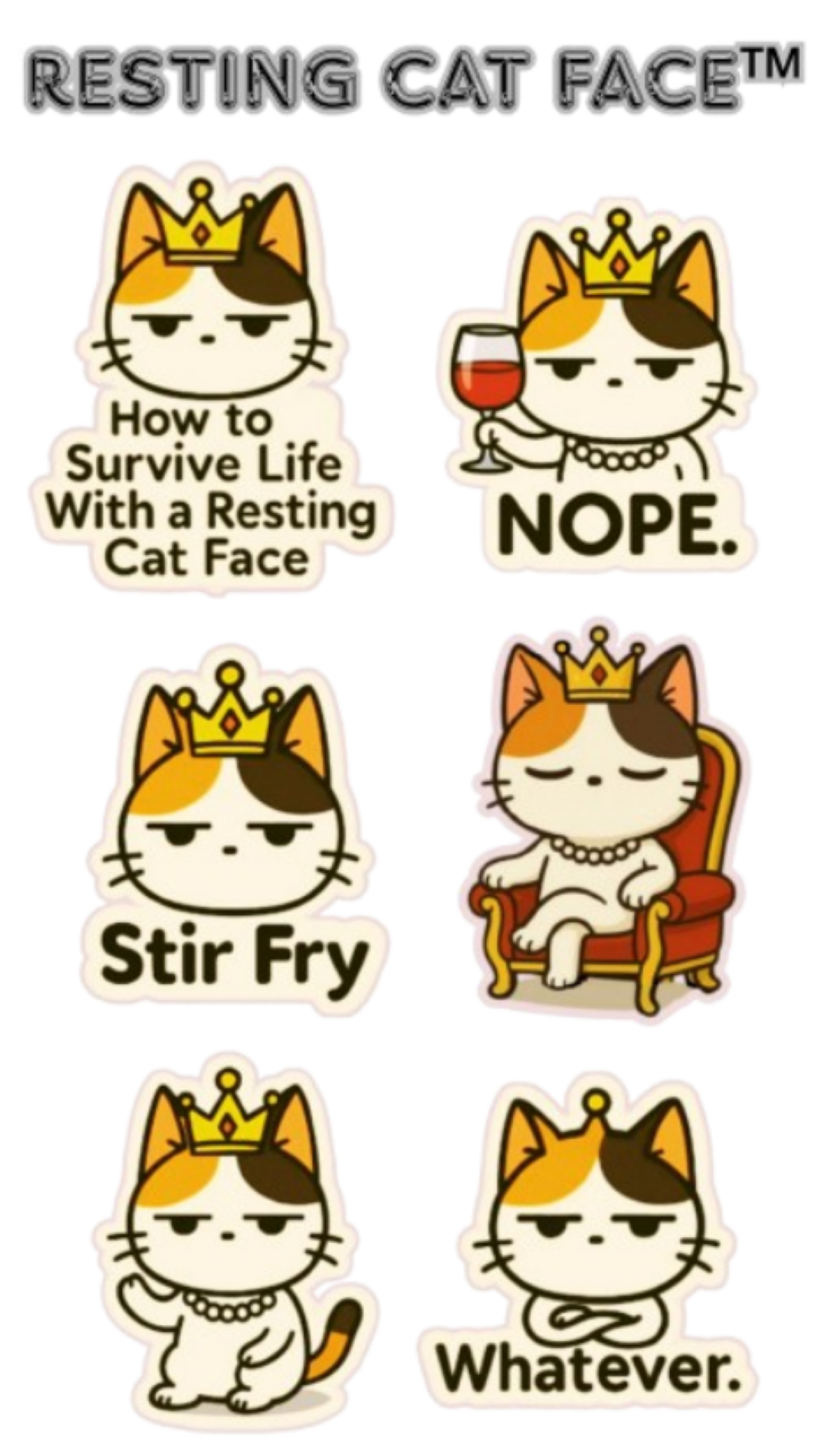 Resting Cat Face™ Classics