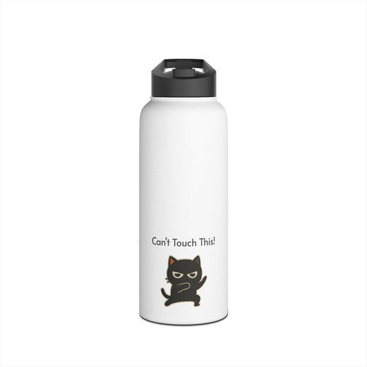 "Can't Touch This" Sassy Cat 32oz Insulated Tumbler | Mochipaws Edition™