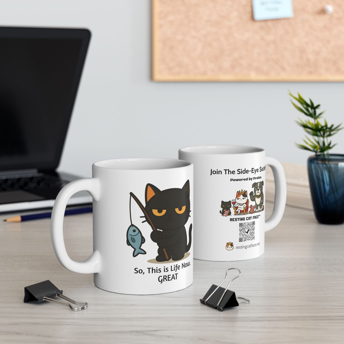 Existential Cat Mug - Shiloh Edition™