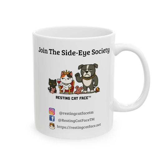 Not Impressed™ - Queen Cat Mug